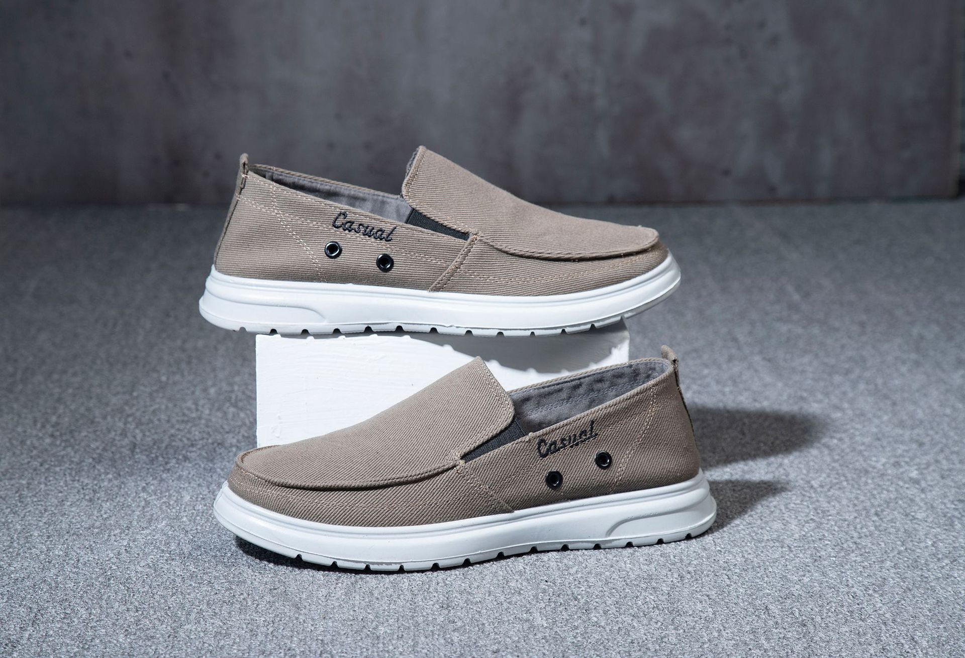 Arch Support & Breathable Slip On Orthopedic Walking Shoes - Proven Plantar Fasciitis, Foot and Heel Pain Relief.-burnzay