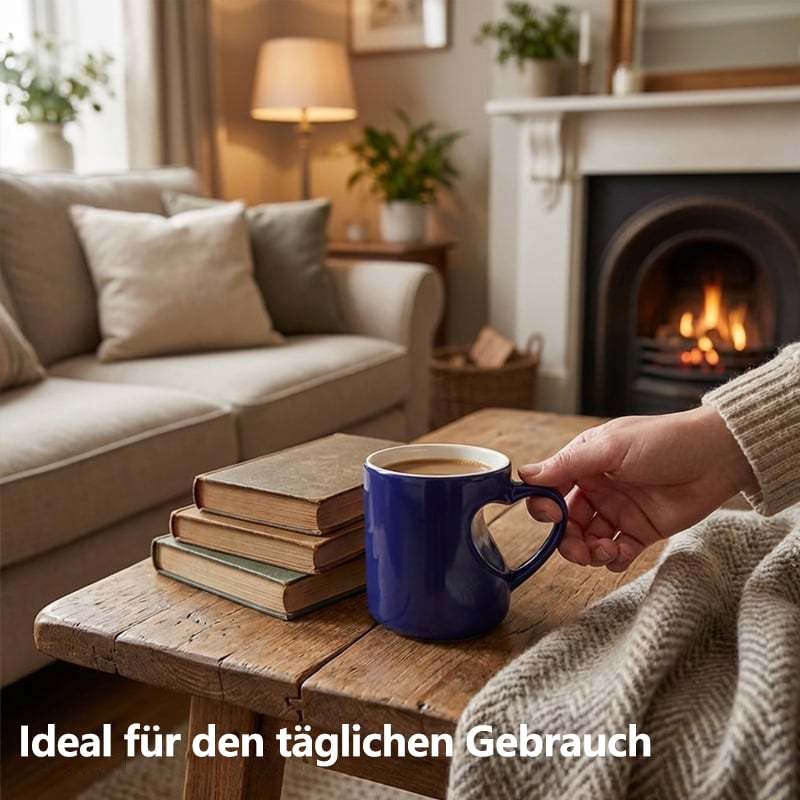 ☕️🎁 Herzförmige Keramiktasse mit Farbwechseleffekt