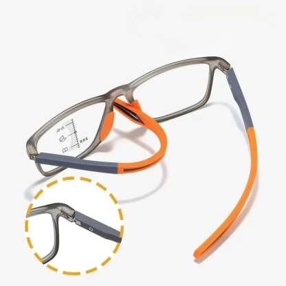 Progressive Multifocal HD Blue-Light Blocking Reading Glasses
