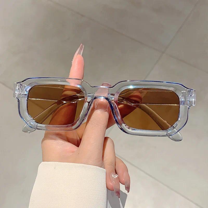 🕶️🔆 6er-Pack Vintage-Sonnenbrillen mit rechteckigem Rahmen für Damen und Herren mit UV400-Schutz