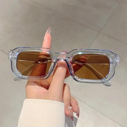 🕶️🔆 6er-Pack Vintage-Sonnenbrillen mit rechteckigem Rahmen für Damen und Herren mit UV400-Schutz