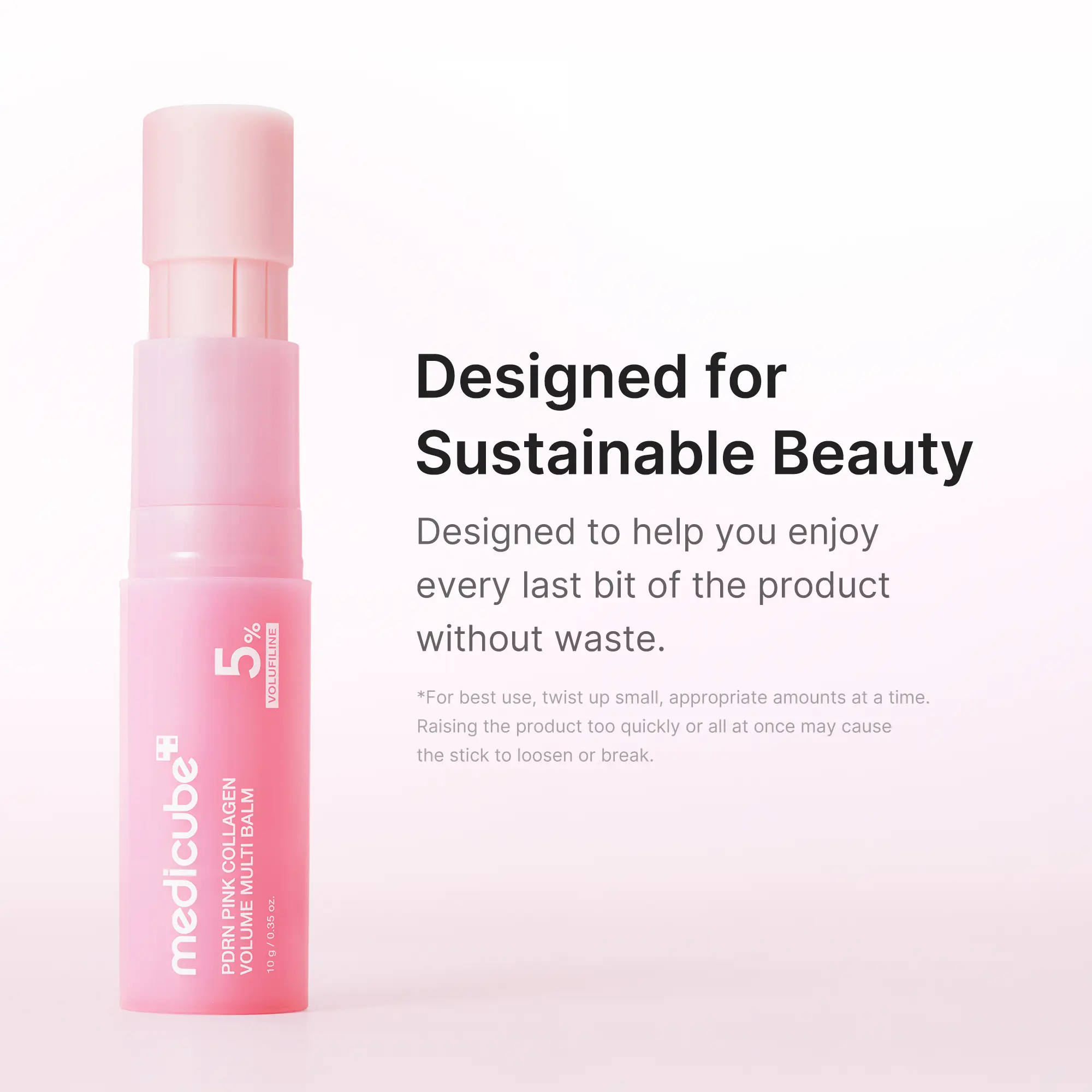 [NEW] [medicube] PDRN Pink Collagen Volume Multi Balm | All In One Volufiline, PDRN, NAD Stick for Youthful-Looking, Helping Look of Fine Lines, Firming Care, Anti-Aging Care | For Under-Eyes, Neck, Forehead, Smile Lines, Lip Care | Korean Skincare