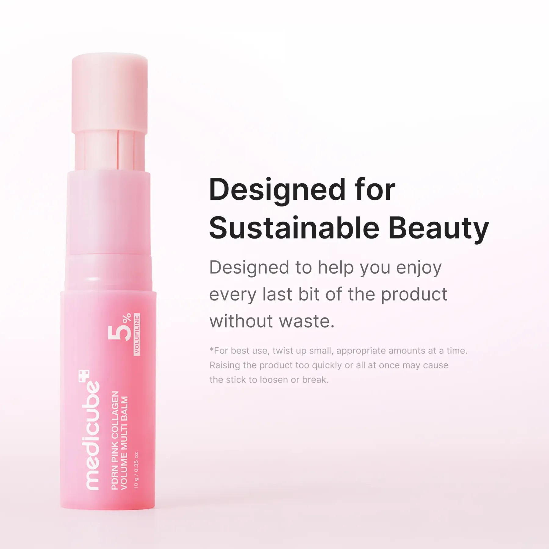 [NEW] [medicube] PDRN Pink Collagen Volume Multi Balm | All In One Volufiline, PDRN, NAD Stick for Youthful-Looking, Helping Look of Fine Lines, Firming Care, Anti-Aging Care | For Under-Eyes, Neck, Forehead, Smile Lines, Lip Care | Korean Skincare