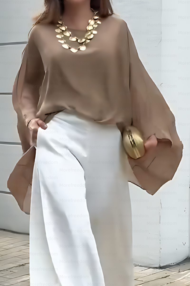 ⏰ LAST DAY SAVE 50%🔥Women's comfortable casual loose-fitting batwing sleeve top