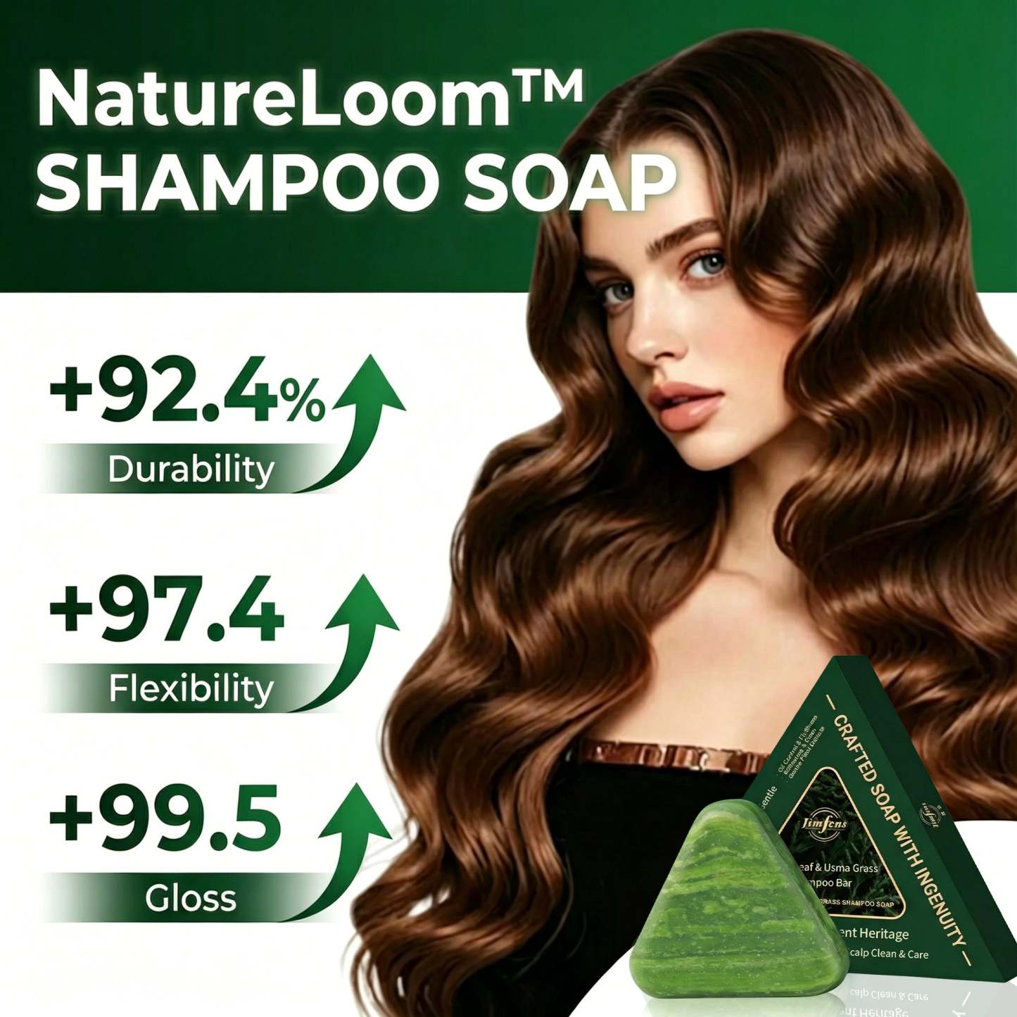 NatureLoom™ Usman Grass Shampoo Soap