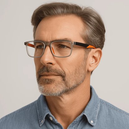 Progressive Multifocal HD Blue-Light Blocking Reading Glasses