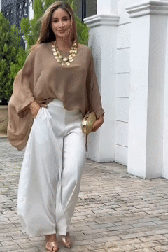 ⏰ LAST DAY SAVE 50%🔥Women's comfortable casual loose-fitting batwing sleeve top