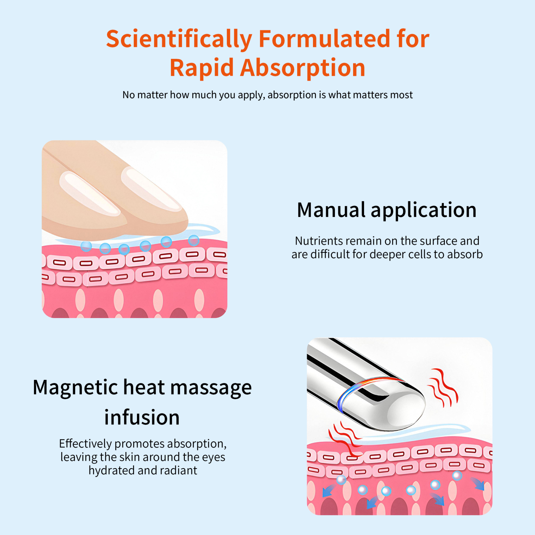 Eye Beauty Instrument Artifact Electric Hot Compress Eye Introduction Instrument Massage Instrument Red And Blue Light Household Eye Protection Instrument Beauty Instrument Wholesale