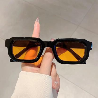 🕶️🔆 6er-Pack Vintage-Sonnenbrillen mit rechteckigem Rahmen für Damen und Herren mit UV400-Schutz