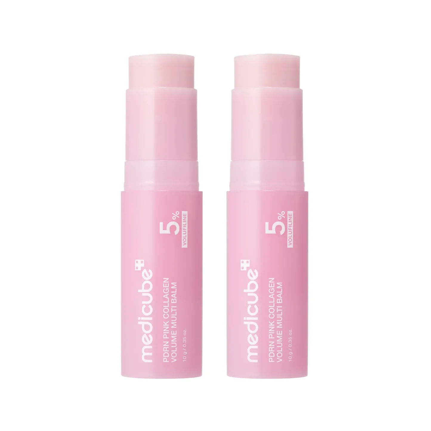[NEW] [medicube] PDRN Pink Collagen Volume Multi Balm | All In One Volufiline, PDRN, NAD Stick for Youthful-Looking, Helping Look of Fine Lines, Firming Care, Anti-Aging Care | For Under-Eyes, Neck, Forehead, Smile Lines, Lip Care | Korean Skincare