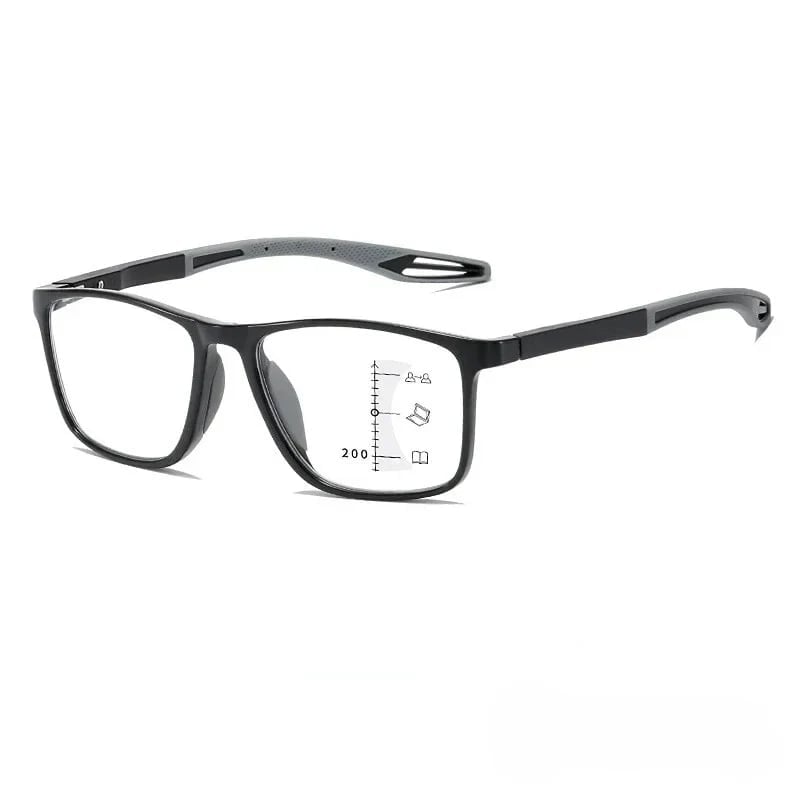 Progressive Multifocal HD Blue-Light Blocking Reading Glasses