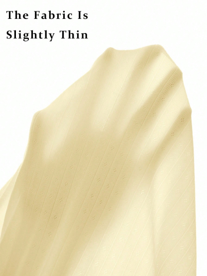 Women's Lace Button V-Neck Fashion Short-Sleeve Slim-Fit Long-Sleeve Top