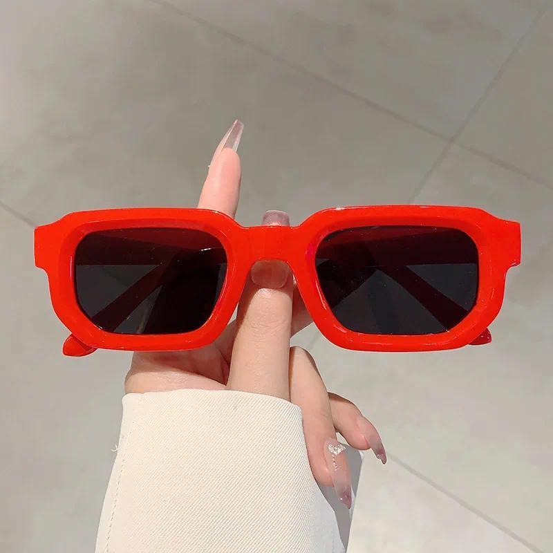 🕶️🔆 6er-Pack Vintage-Sonnenbrillen mit rechteckigem Rahmen für Damen und Herren mit UV400-Schutz