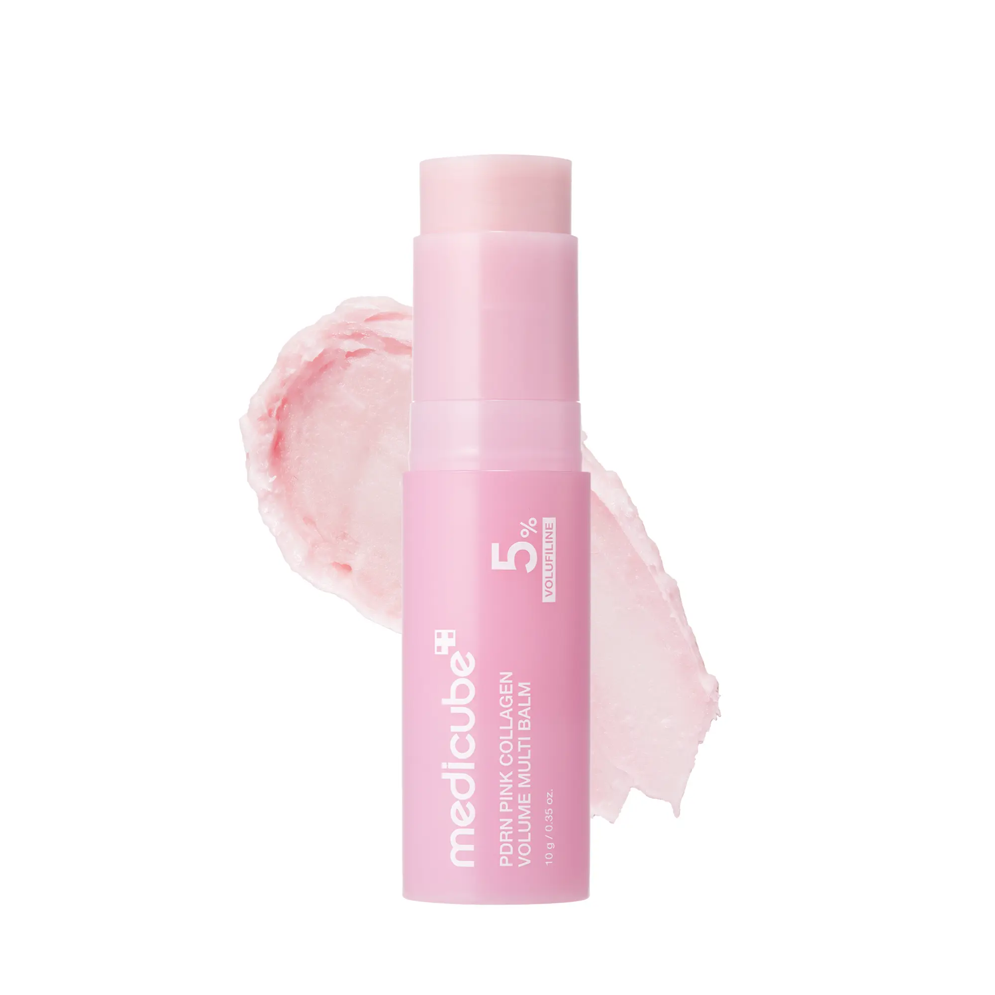 [NEW] [medicube] PDRN Pink Collagen Volume Multi Balm | All In One Volufiline, PDRN, NAD Stick for Youthful-Looking, Helping Look of Fine Lines, Firming Care, Anti-Aging Care | For Under-Eyes, Neck, Forehead, Smile Lines, Lip Care | Korean Skincare