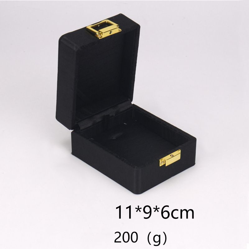 High-end commemorative coin storage box jewelry storage luxurious silk gift box