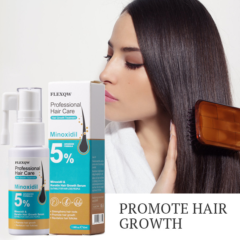 Popular English Shampoo Essence Nutrient Solution 5% Minoxidil Keratin Hair Care Spray Hair Care Lotion