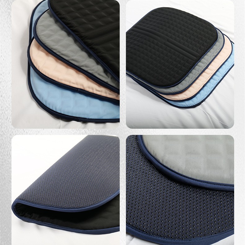 Solid Cooling Gel Seat Cushion — Summer Cooling Pad, Ice Mat, and Hydrogel Cooler for Cars, Offices, and Pets