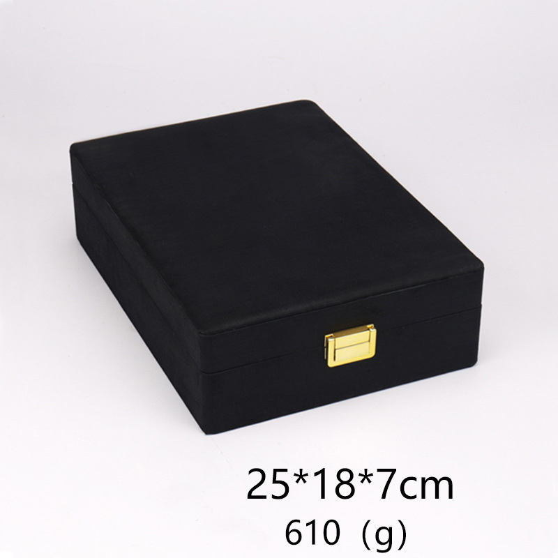High-end commemorative coin storage box  jewelry storage  luxurious silk gift box