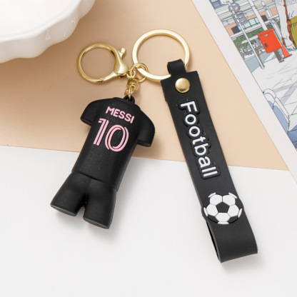 Outdoor Sports Series World Cup Football Jersey Keychain Car Keychain Doll Bag Pendant Small Gift