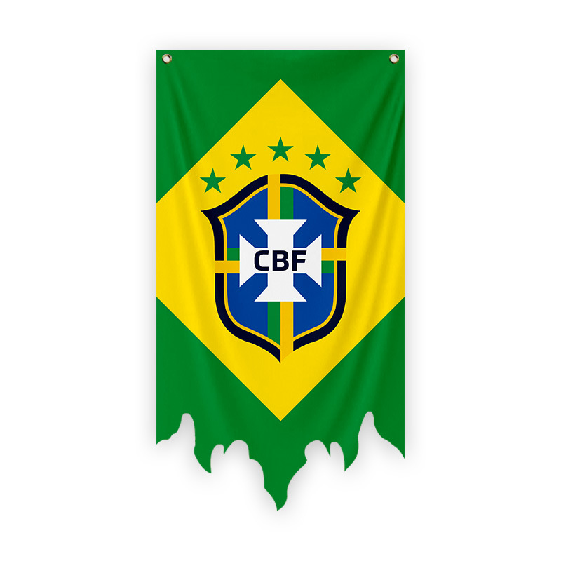 Cross-Border 2026 Us-Canada-Mexico World Cup Football Team Flags Fan Peripheral Supplies Bar Atmosphere Decoration Flag Customization