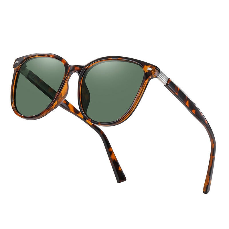 Polarized Large Frame Sunglasses