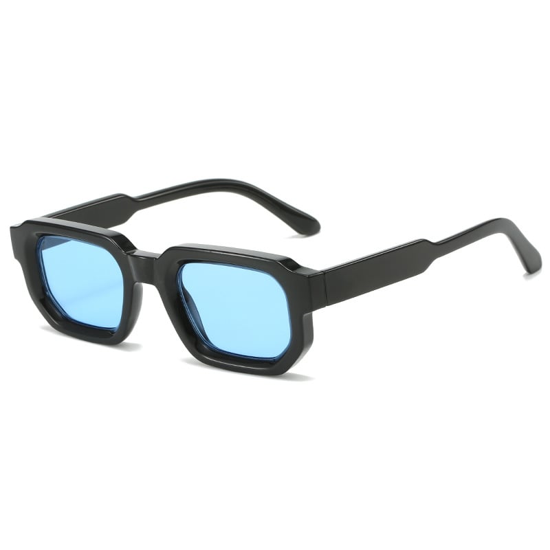 🕶️🔆 6er-Pack Vintage-Sonnenbrillen mit rechteckigem Rahmen für Damen und Herren mit UV400-Schutz