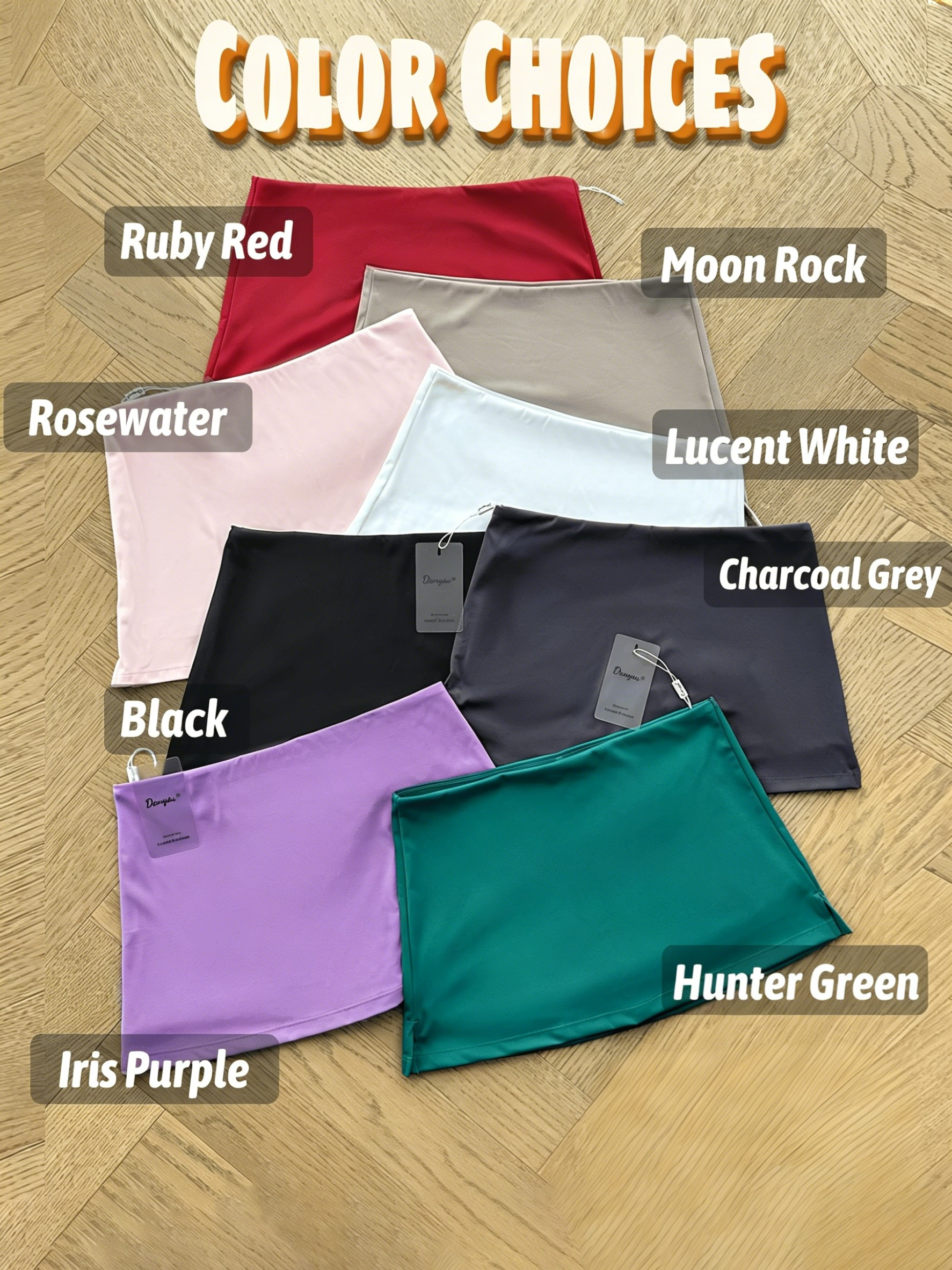 Danysu Mini Skirts For Women Sexy Skirt With Shorts Underneath Slit Summer Sports Vacation Going Out Outfits Stretch Skort Bottom