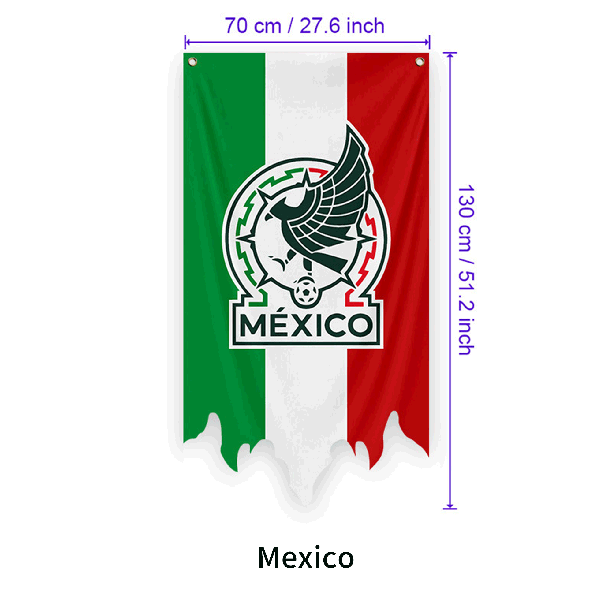 Border 2026 Us-Canada-Mexico World Cup Football Team Flags Fan Peripheral Supplies Atmosphere Decoration Flag