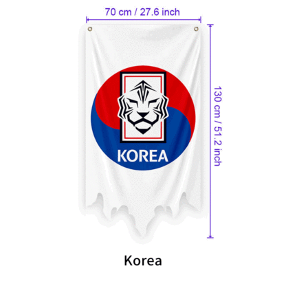 Border 2026 Us-Canada-Mexico World Cup Football Team Flags Fan Peripheral Supplies Atmosphere Decoration Flag