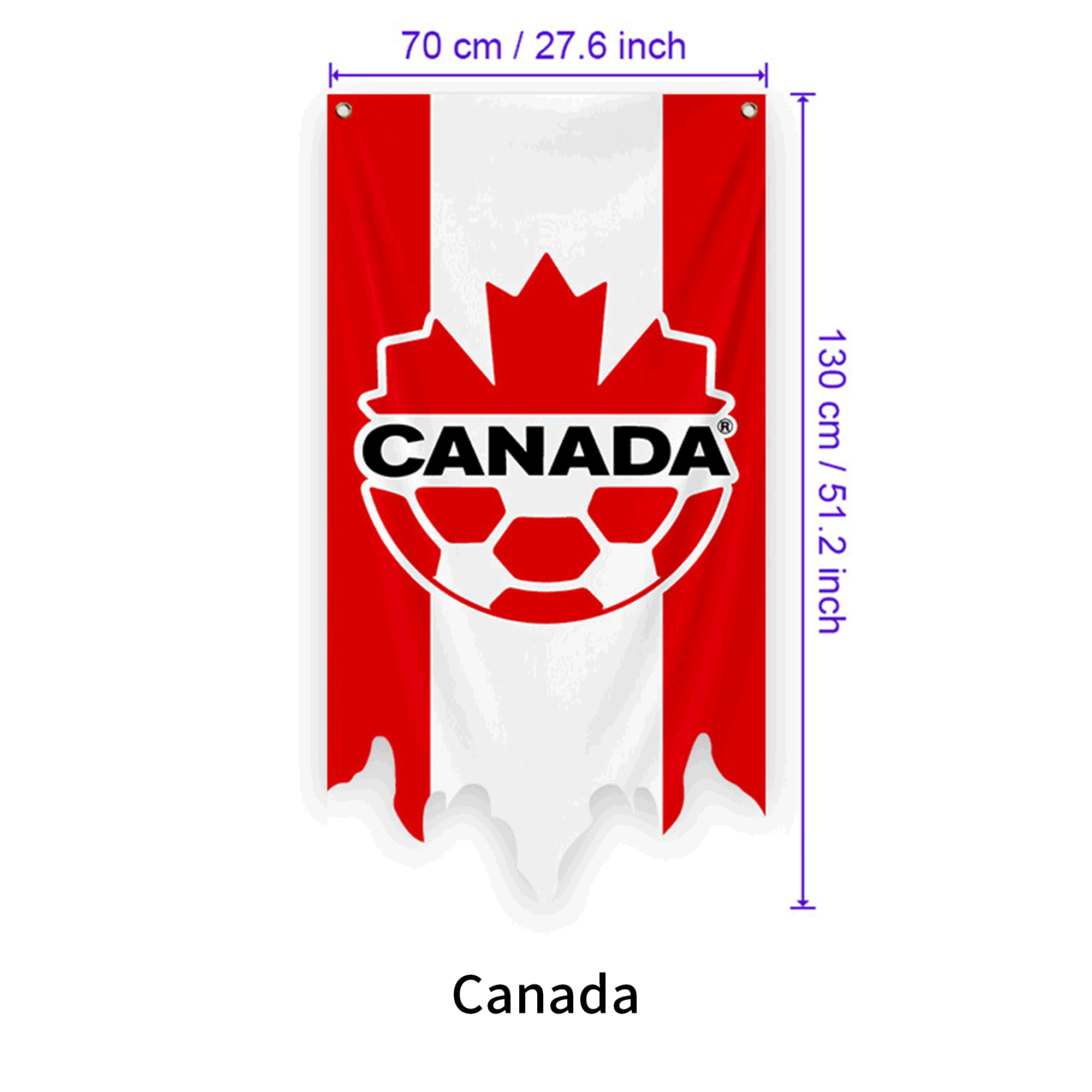 Border 2026 Us-Canada-Mexico World Cup Football Team Flags Fan Peripheral Supplies Atmosphere Decoration Flag