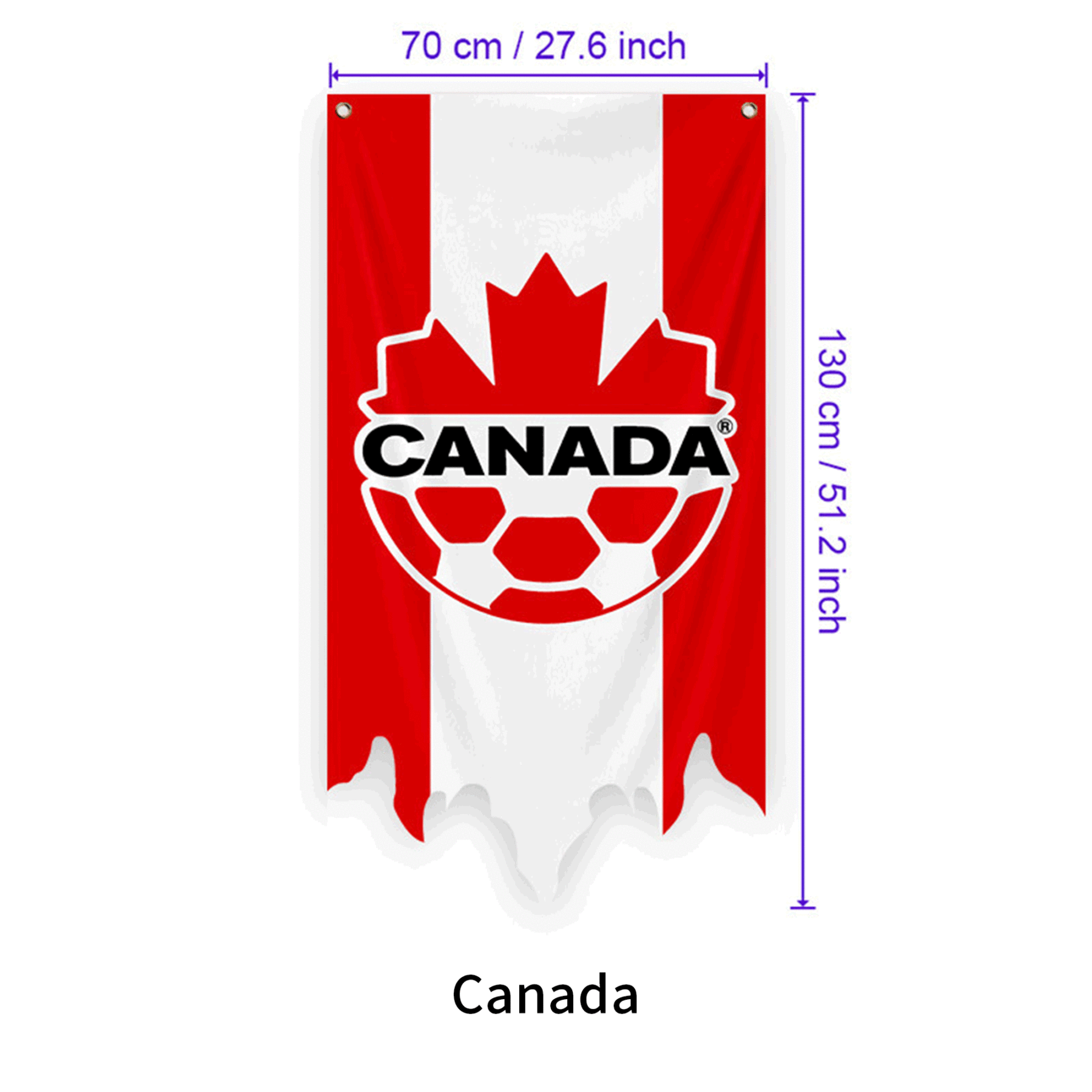 Border 2026 Us-Canada-Mexico World Cup Football Team Flags Fan Peripheral Supplies Atmosphere Decoration Flag