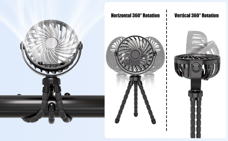stroller fan portable fan rechargeable portable fan stroller stroller fan clip rechargeable
