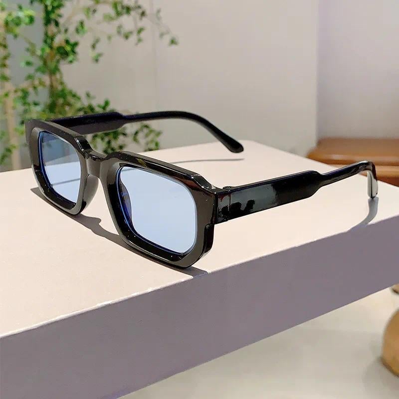 🕶️🔆 6er-Pack Vintage-Sonnenbrillen mit rechteckigem Rahmen für Damen und Herren mit UV400-Schutz