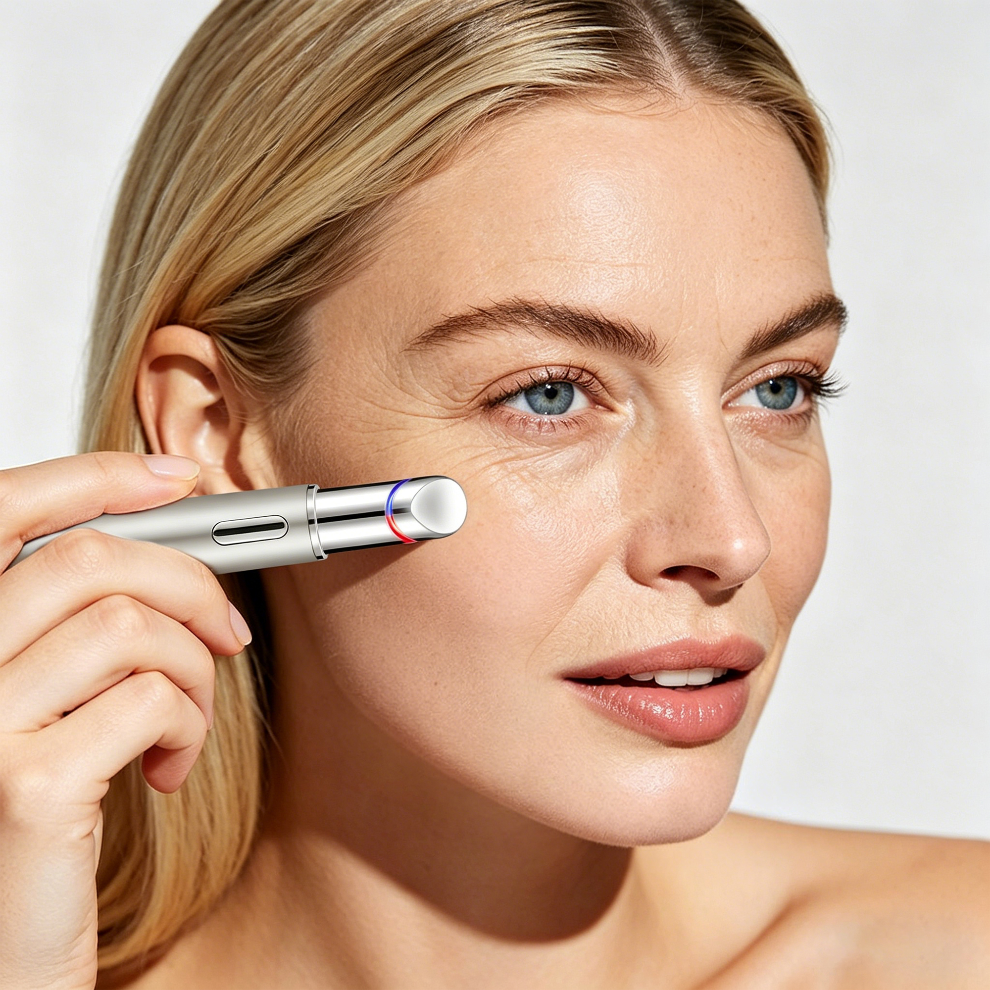 Eye Beauty Instrument Artifact Electric Hot Compress Eye Introduction Instrument Massage Instrument Red And Blue Light Household Eye Protection Instrument Beauty Instrument Wholesale