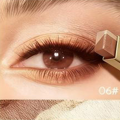 Eye Shadow Stick Shimmer Eye Shadow Set With Two-Color Gradient Waterproof Eye Shadow Pen Long-Lasting