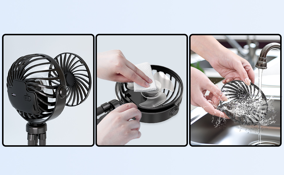 stroller fan portable fan rechargeable portable fan stroller stroller fan clip rechargeable