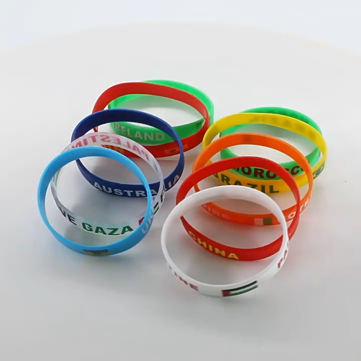 2026 World Cup National Flag Wristbands, Souvenirs and Support Items for the National Team