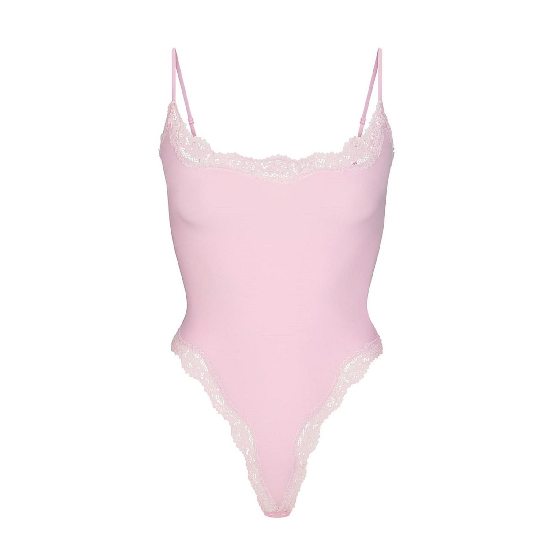 Starrylion Lace Body Suit Square Neck Tops for Women Sleeveless Spaghetti Strap Tank Top Bodysuits for Women Sexy Jumpsuit
