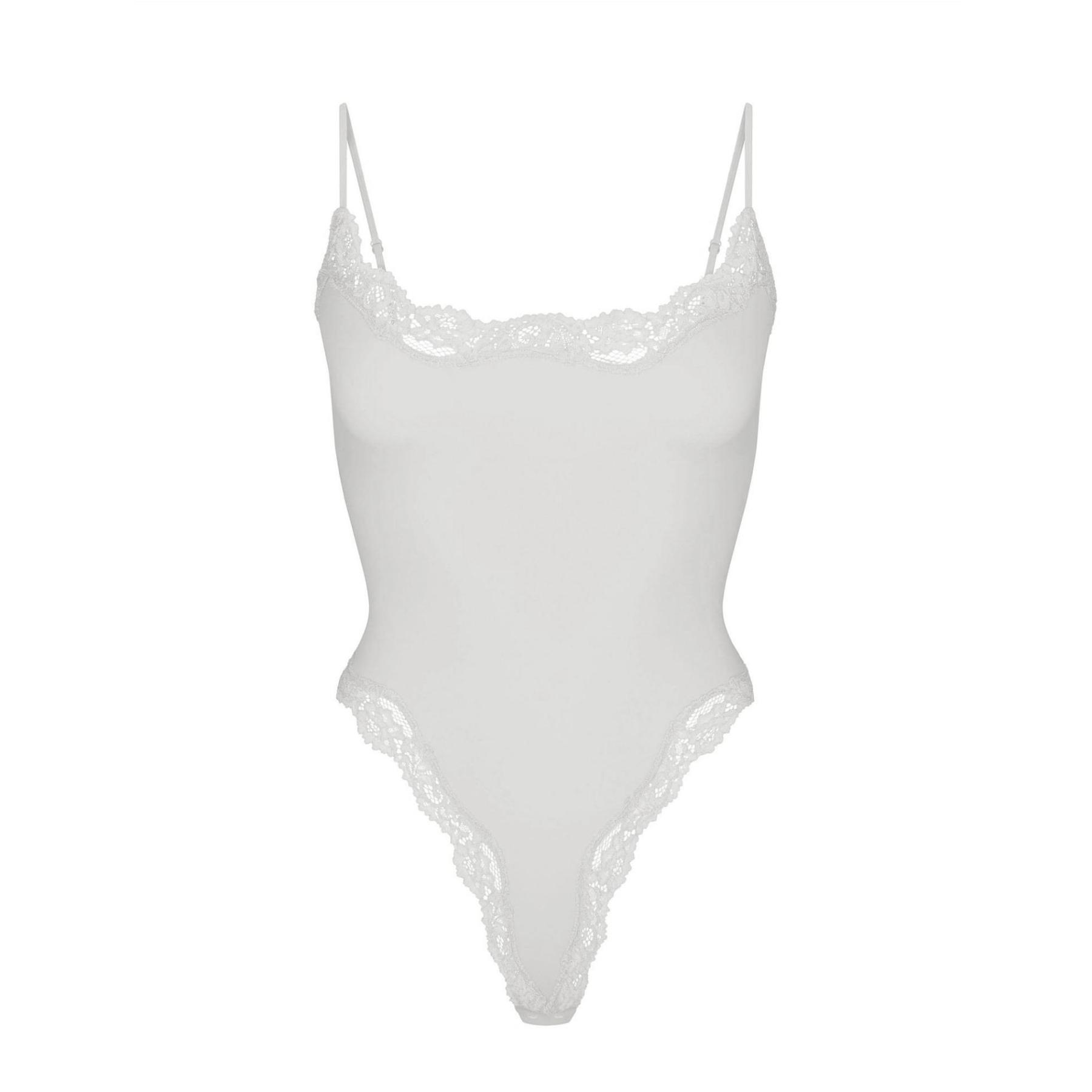 Starrylion Lace Body Suit Square Neck Tops for Women Sleeveless Spaghetti Strap Tank Top Bodysuits for Women Sexy Jumpsuit