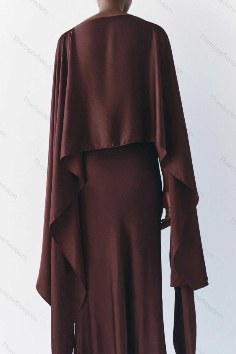 Women's fashionable irregular solid color pullover top