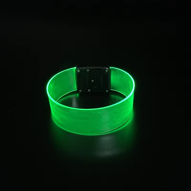 Custom Magnetic LED Glowing Bracelet for Bar and KTV Atmosphere Pro