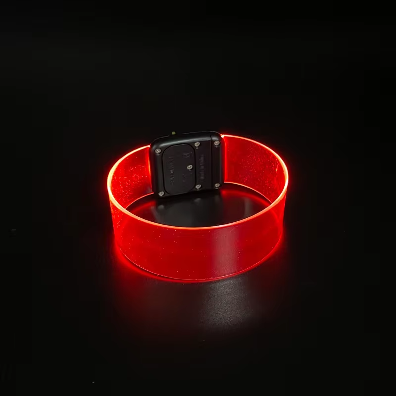 Custom Magnetic LED Glowing Bracelet for Bar and KTV Atmosphere Pro