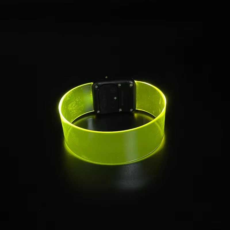 Custom Magnetic LED Glowing Bracelet for Bar and KTV Atmosphere Pro