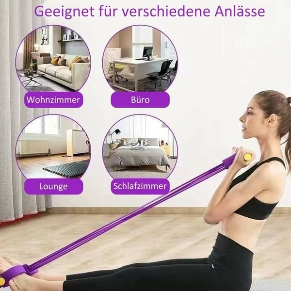 🔥2026 neuestes 8-Rohr-Pedalwiderstandsgerät, abnehmbares und einstellbares Pedalwiderstandsgerät