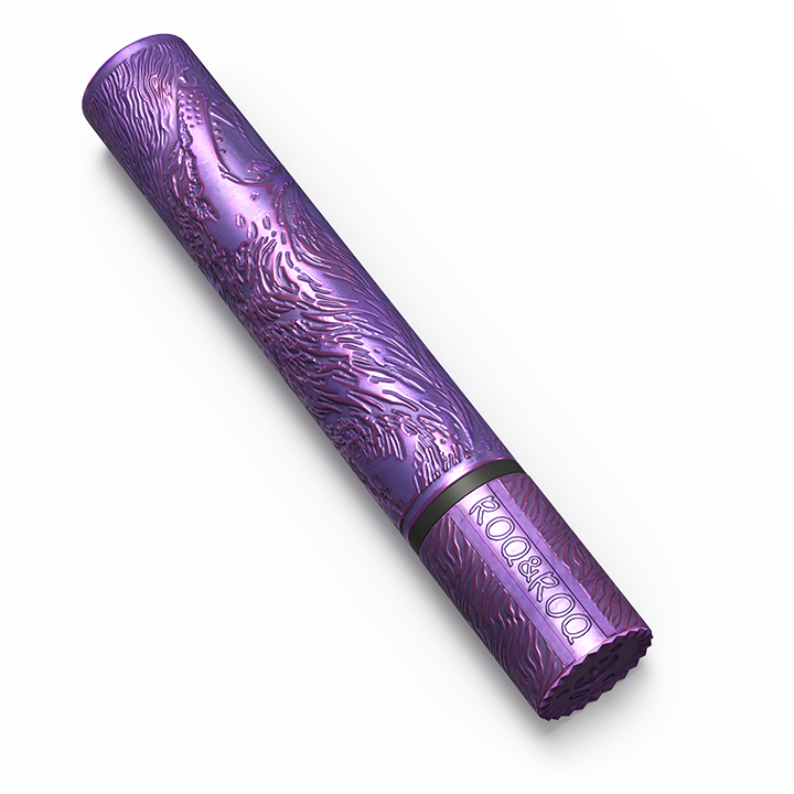 ROQROQ The Twisting saber Lumen saber patent original design saber  The Amethyst Saber.