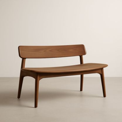 Banc en Bois Massif Marron
