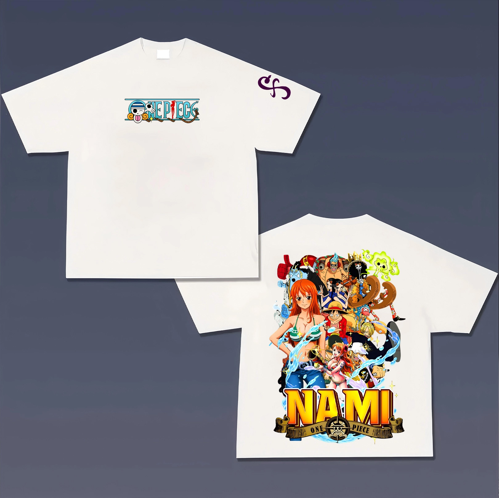 Unisex Anime Inspired Vintage T-Shirt丨