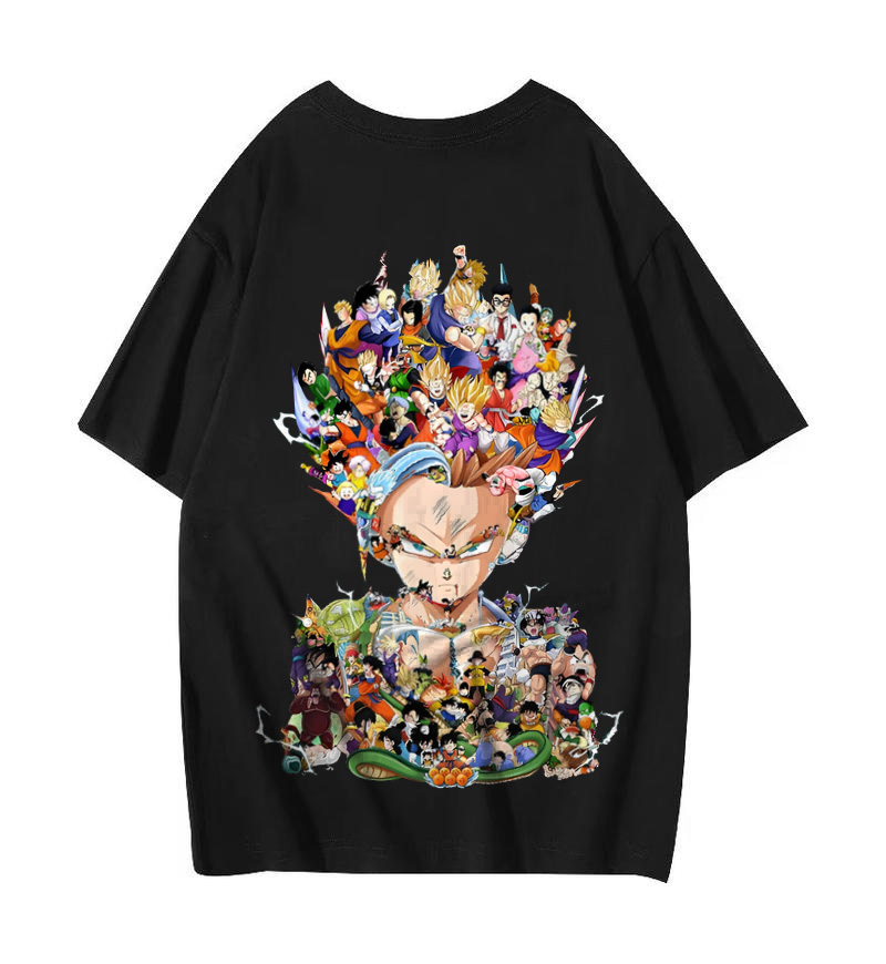 Unisex Anime Inspired Vintage T-Shirt