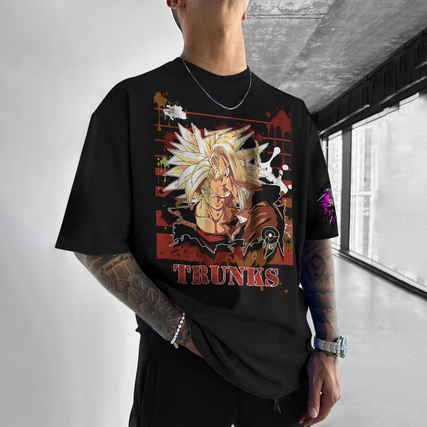 Unisex Anime Inspired Vintage T-Shirt