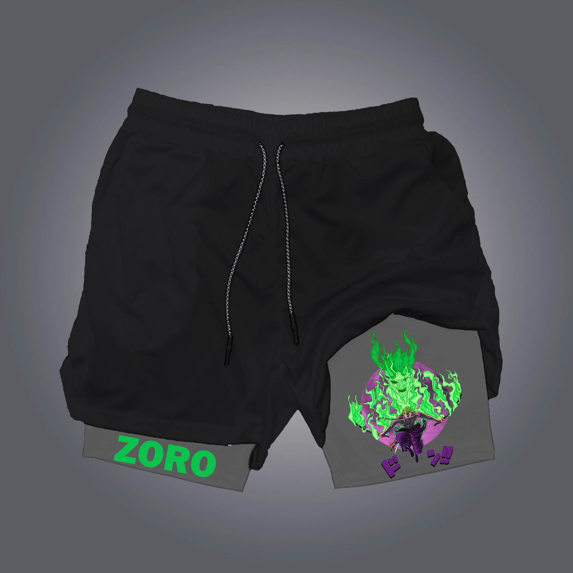 Unisex  Casual Anime Streetwear Shorts